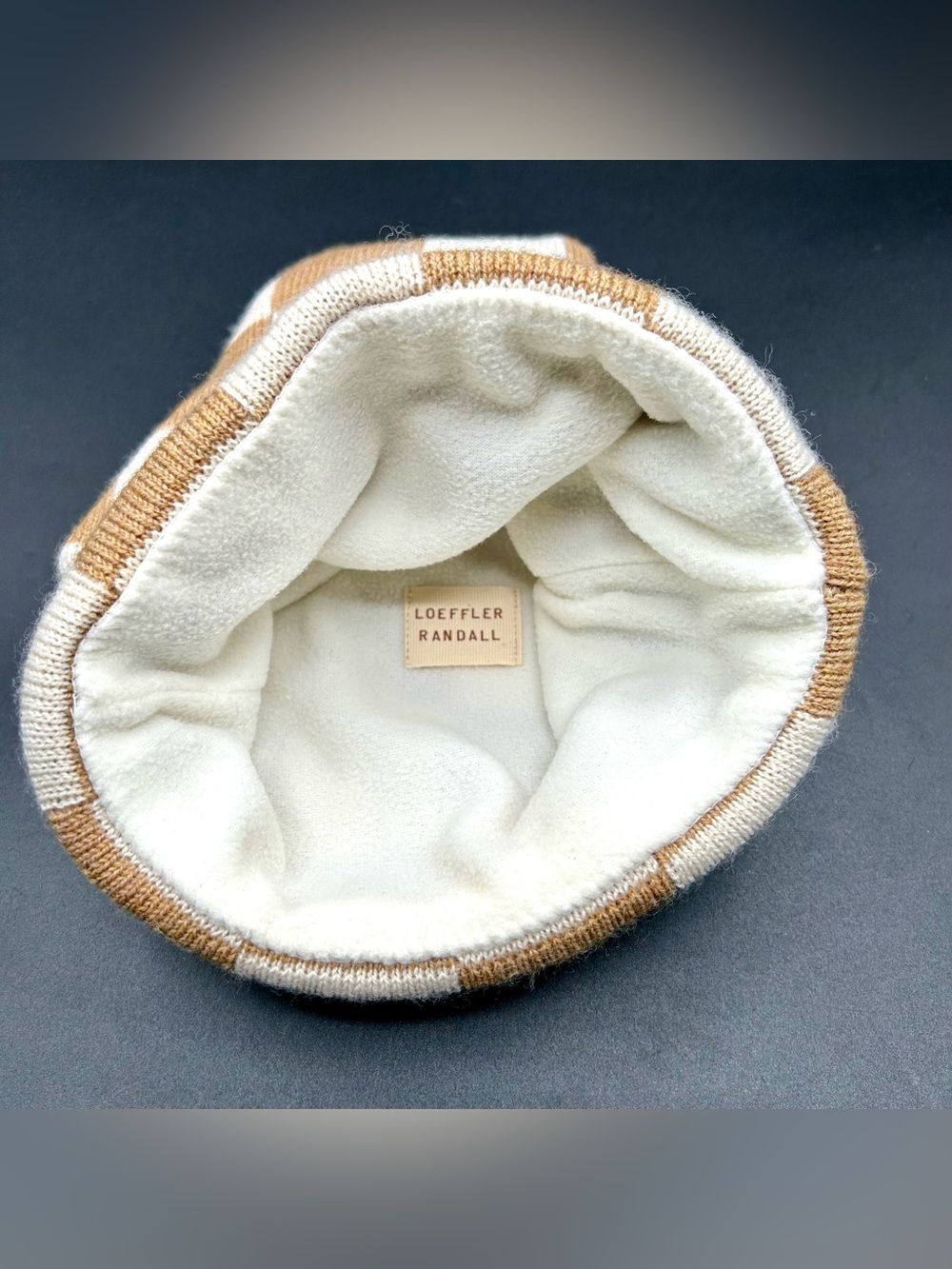 LOEFFLER RANDALL Beanie 100% Wool. - Picture 2 of 9